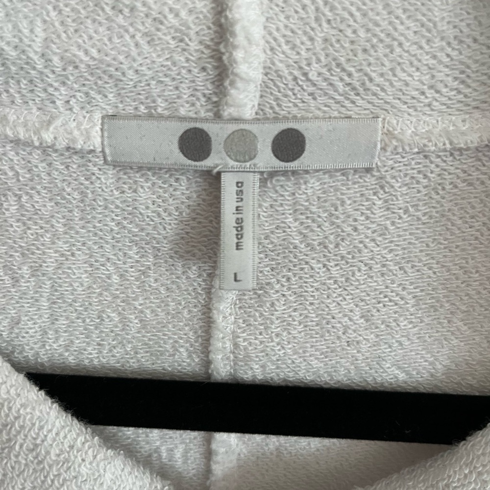 Three Dots Oversized Long Hoodie - Picture 2 of 4